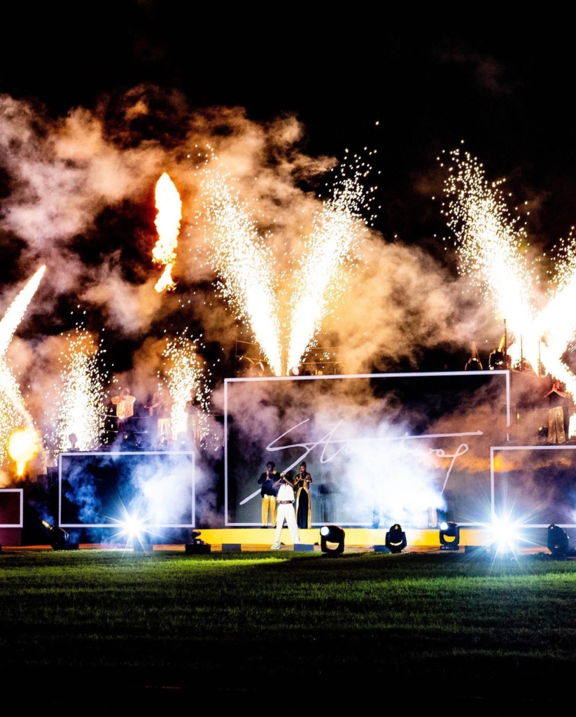 Stonebwoy dazzles at 2023 African Games closing ceremony, features Odumodublvck