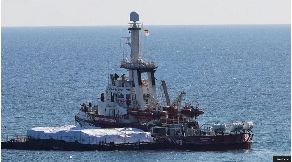Gaza war: First aid ship sets off from Cyprus - Vimarsana News