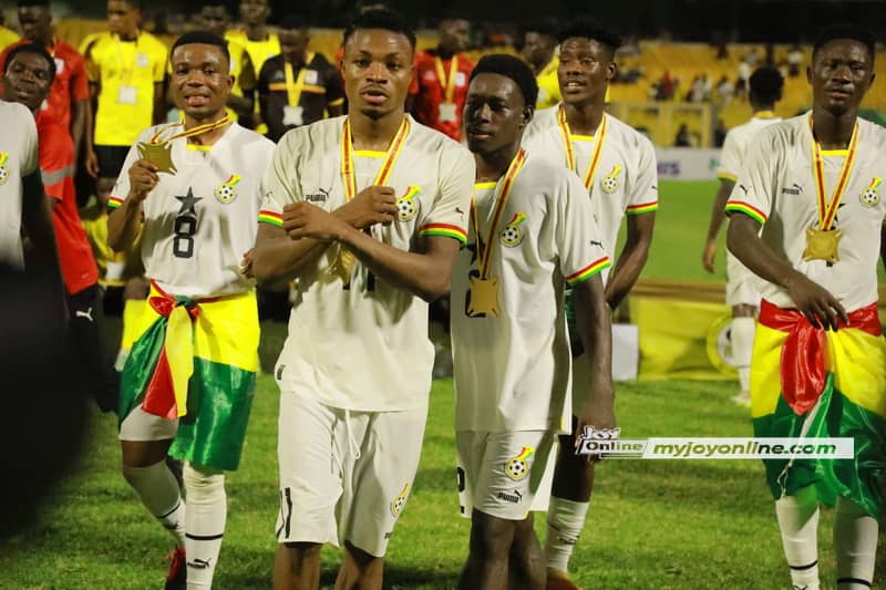 Photos: Black Satellites win gold at 13th African Games after beating Uganda