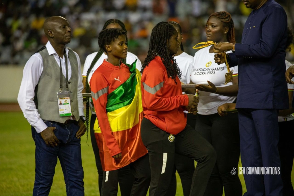 African Games 2023: Black Princesses flaunt gold medal after win over Nigeria