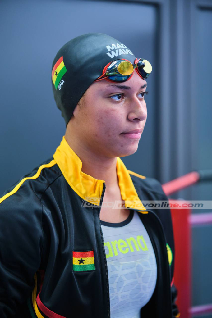 Photos from Team Ghana's swimming competition at 13th African Games