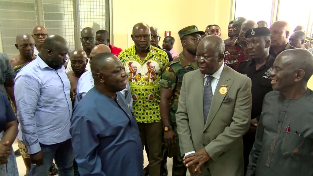 Asantehene inspects projects in Ashanti region, advocates for early completion of Sewua Regional Hospital
