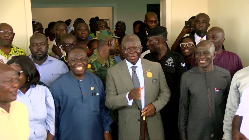 Asantehene inspects projects in Ashanti region, advocates for early completion of Sewua Regional Hospital