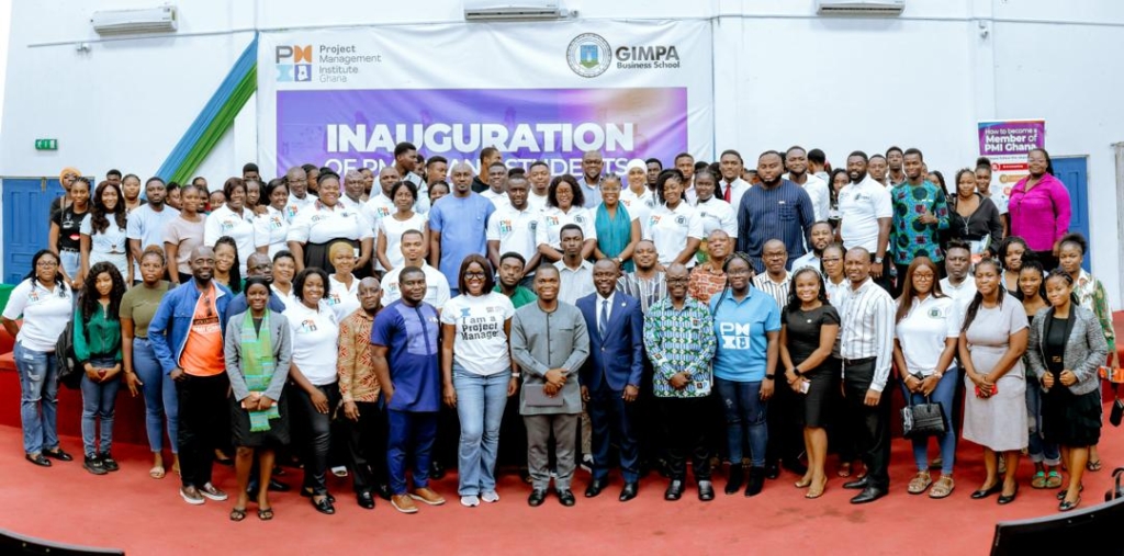 Empowering future leaders: PMI Ghana Chapter Students Club at GIMPA inaugurated