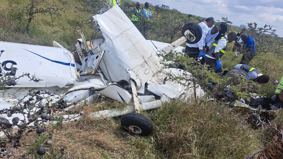 Kenya mid-air collision kills student pilot and trainer