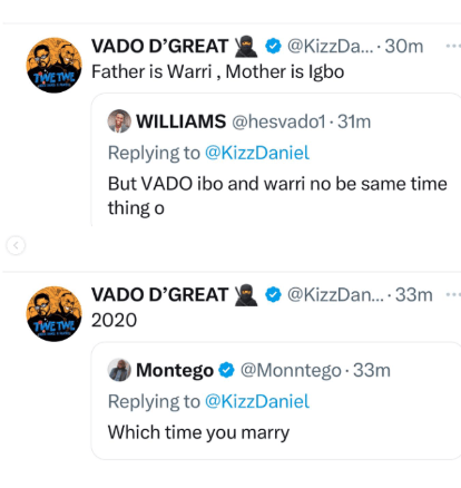 Kizz Daniel reveals he's married