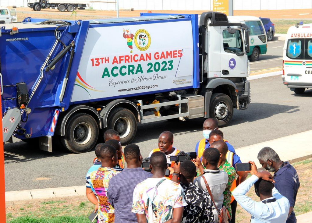 Cleanliness at Stadia: Zoomlion ensures pristine environment for sporting glory in Accra