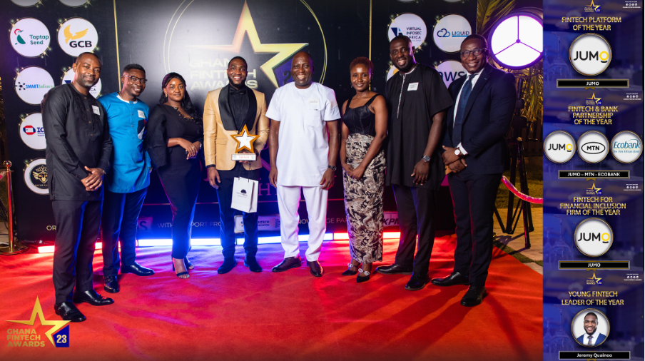 Jumo Ghana sweeps 4 awards at Ghana Fintech Awards 2023
