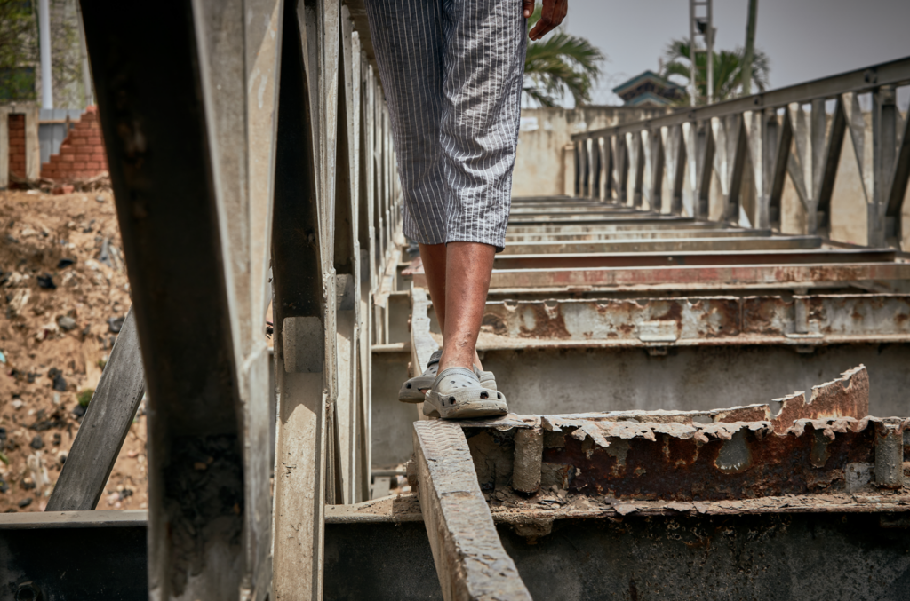 Bridge-turned-death trap poses risk to Gheskia residents in Ablekuma Central