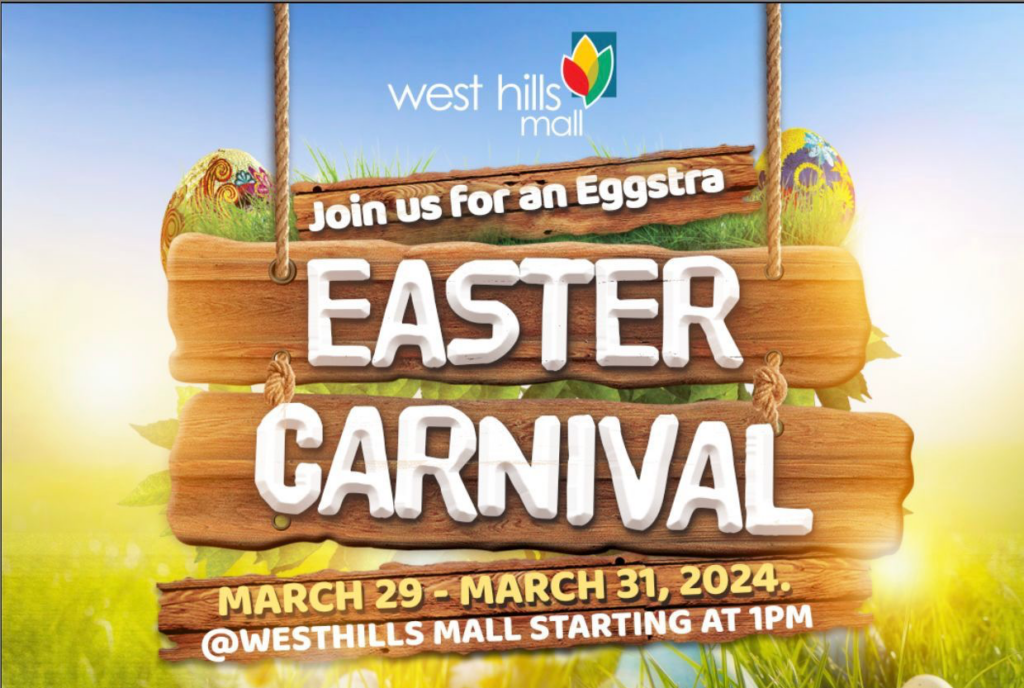 West Hills Mall Easter Carnival 2024: A 3-day extravaganza of fun, rewards, and entertainment
