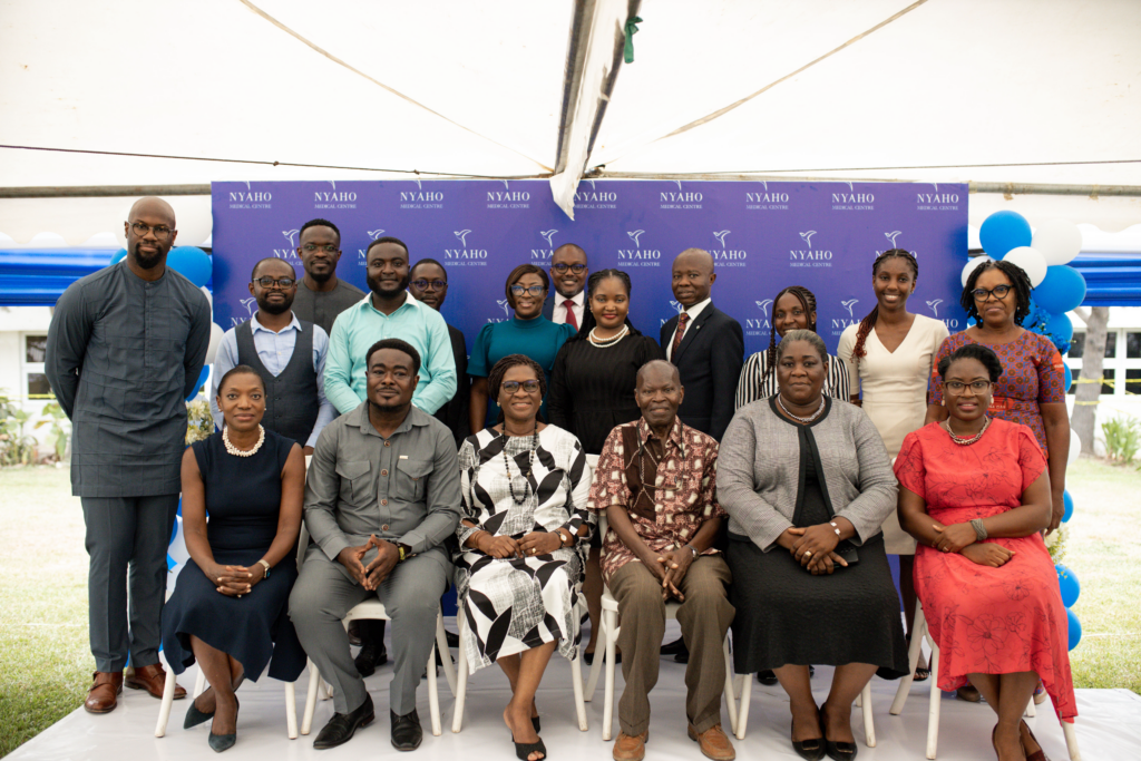 Nyaho Medical Centre recognises its partners, celebrates past leaders and shares exciting future plans