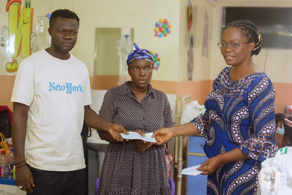Zoomlion Ghana Limited donates to support 8-year-old leukaemia patient