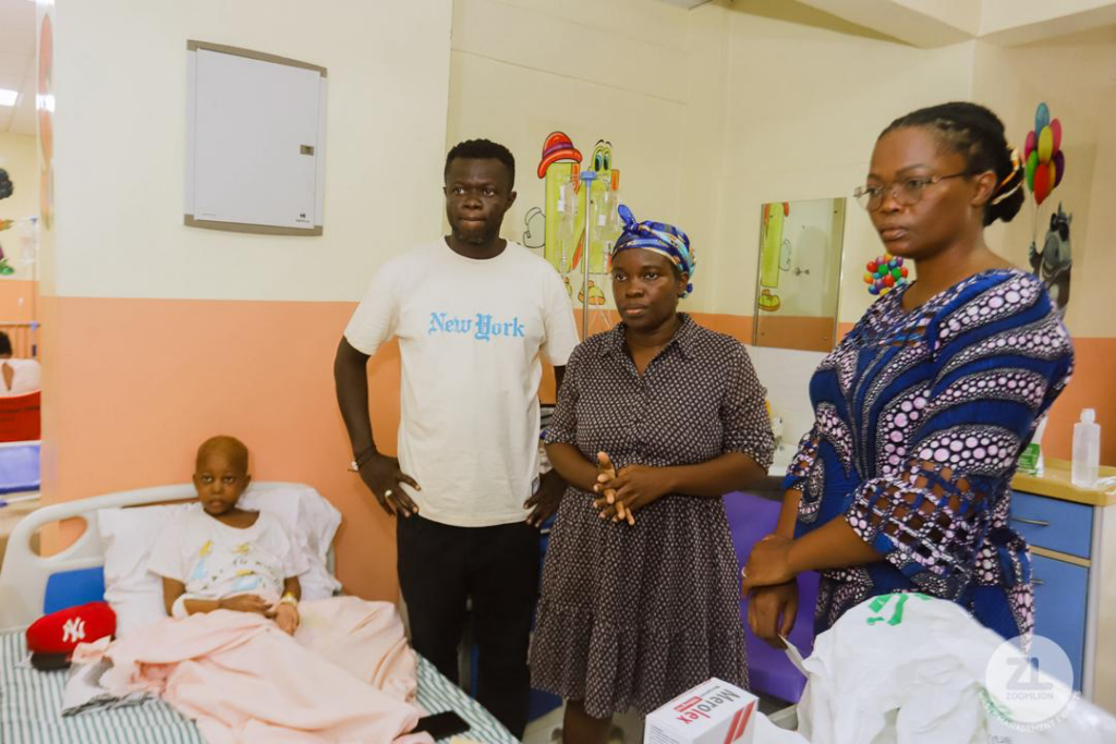 Zoomlion Ghana Limited donates to support 8-year-old leukaemia patient