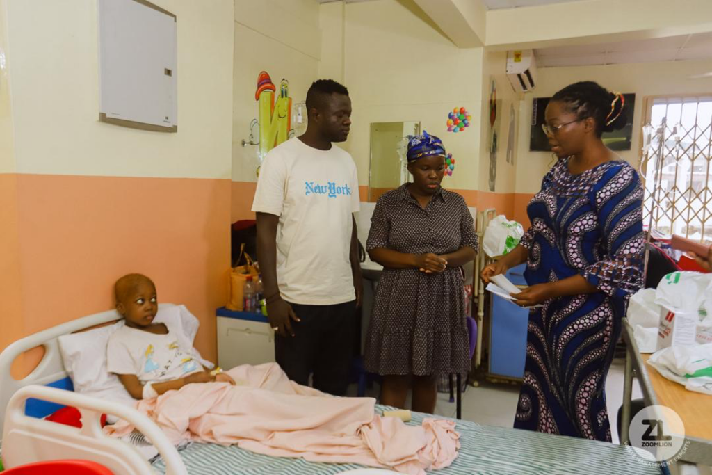 Zoomlion Ghana Limited donates to support 8-year-old leukaemia patient