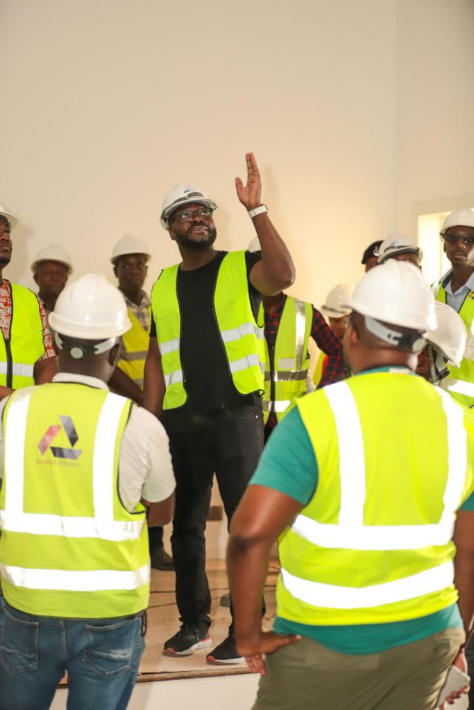 GNPC leadership inspect progress of new Takoradi office, a promise by Akufo-Addo