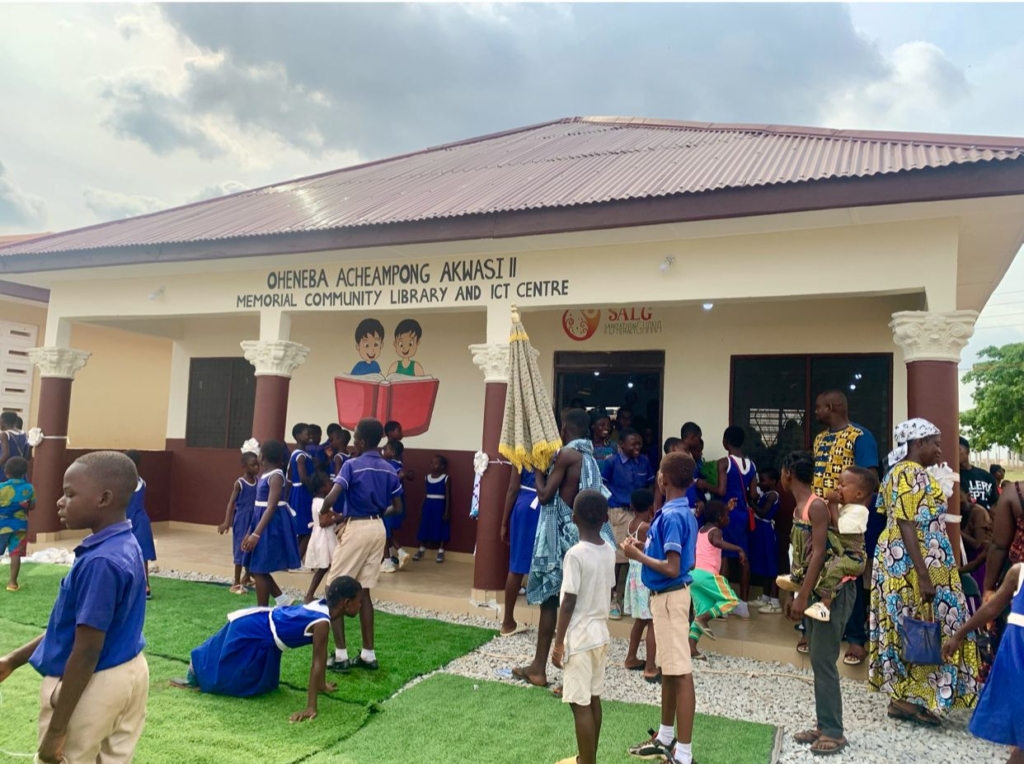 Sanitation and Literacy Ghana commissions new library in Ashanti Region
