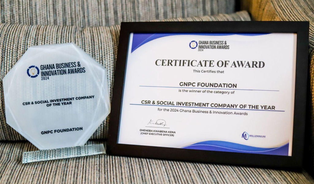 GNPC wins 2024 CSR Company of the Year Award