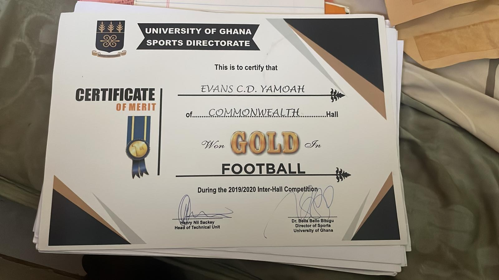 Cadman Yamoah: One Golden Jump, One Giant Leap for Ghana
