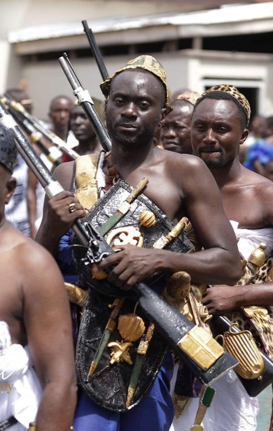Manhyia Palace installs Nana Kwame Amo as new traditional bodyguard for Asantehene - Vimarsana News
