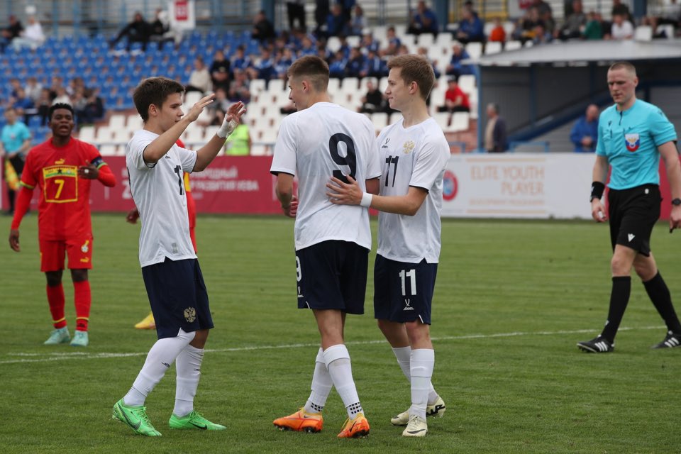 UEFA International Tournament: Ernest Ofori scores for Black Starlets in defeat to Russia - Vimarsana News