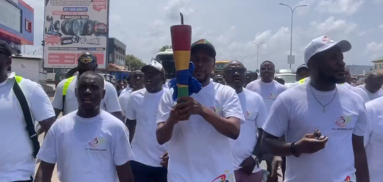 All Regional Games: Torch Relay ceremony held in Accra ahead of maiden edition - Vimarsana News