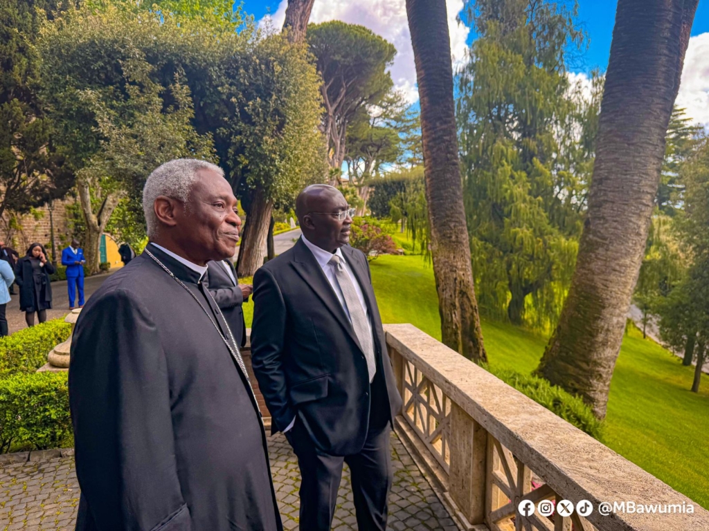 Pictures: Bawumia meets Pope Francis