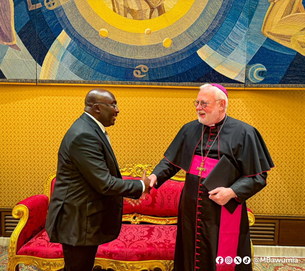 Catholics hail Bawumia for religious diversity after visit to Pope Francis