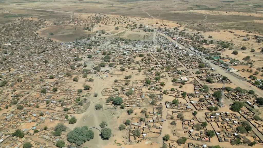 Hundreds of thousands of people live in Zamzam Camp - forced from their homes in a series of conflicts