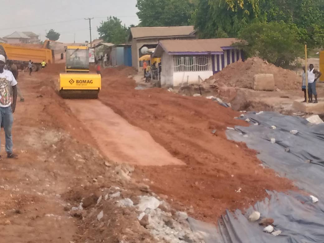 Rehabilitation of major roads in Ejisu underway ahead of April 30 by-election - Vimarsana News