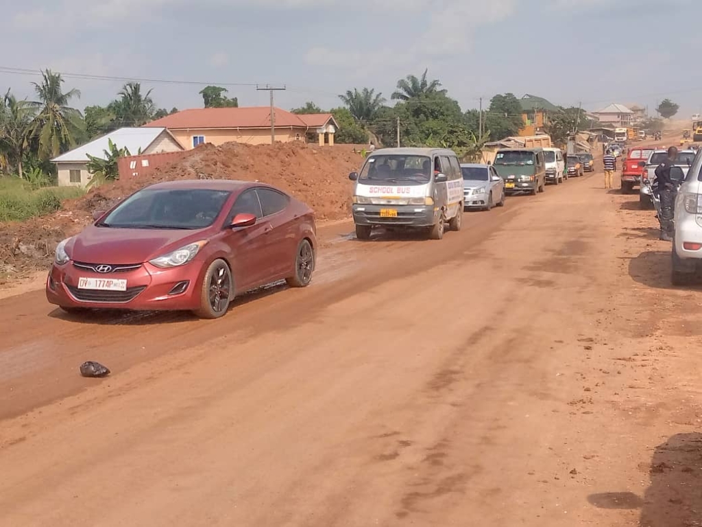 Rehabilitation of major roads in Ejisu underway ahead of April 30 by-election