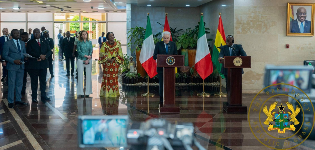 Ghana seeks Italy's assistance to combat sub-regional insecurity – Akufo-Addo