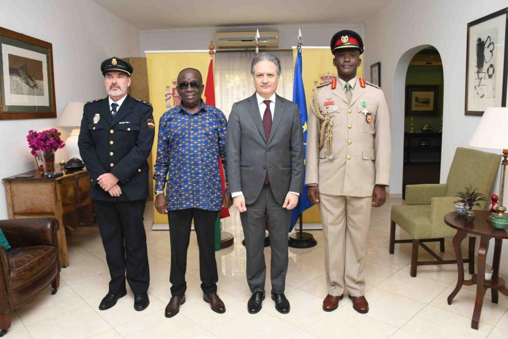 Spain honours Brig. Gen. Ba-Taa-Banah with highest Police Award