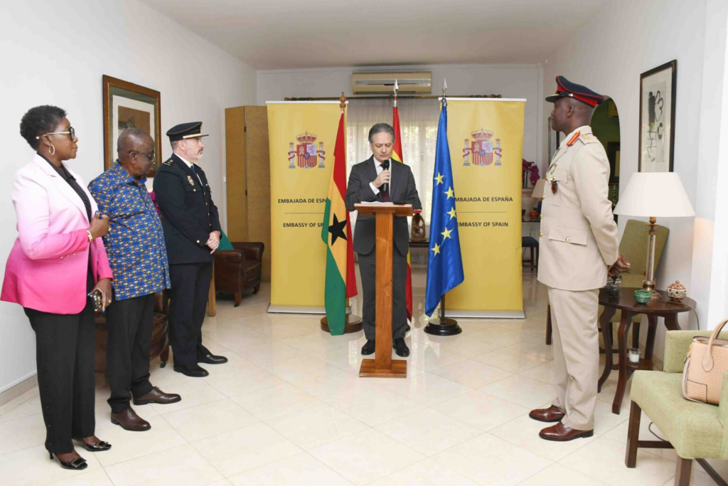 Spain honours Brig. Gen. Ba-Taa-Banah with highest Police Award