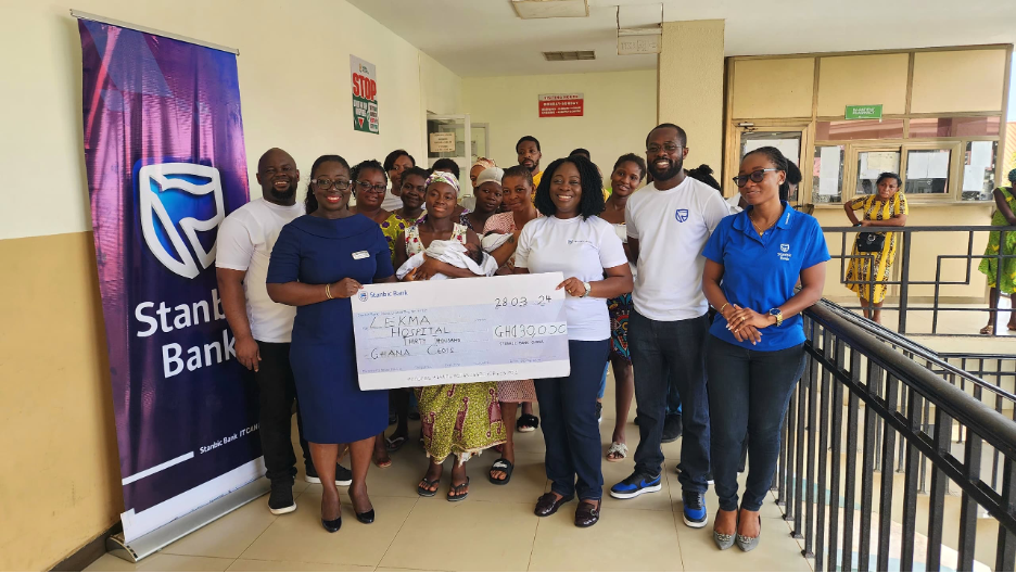 Stanbic Bank employees support LEKMA Hospital maternity ward