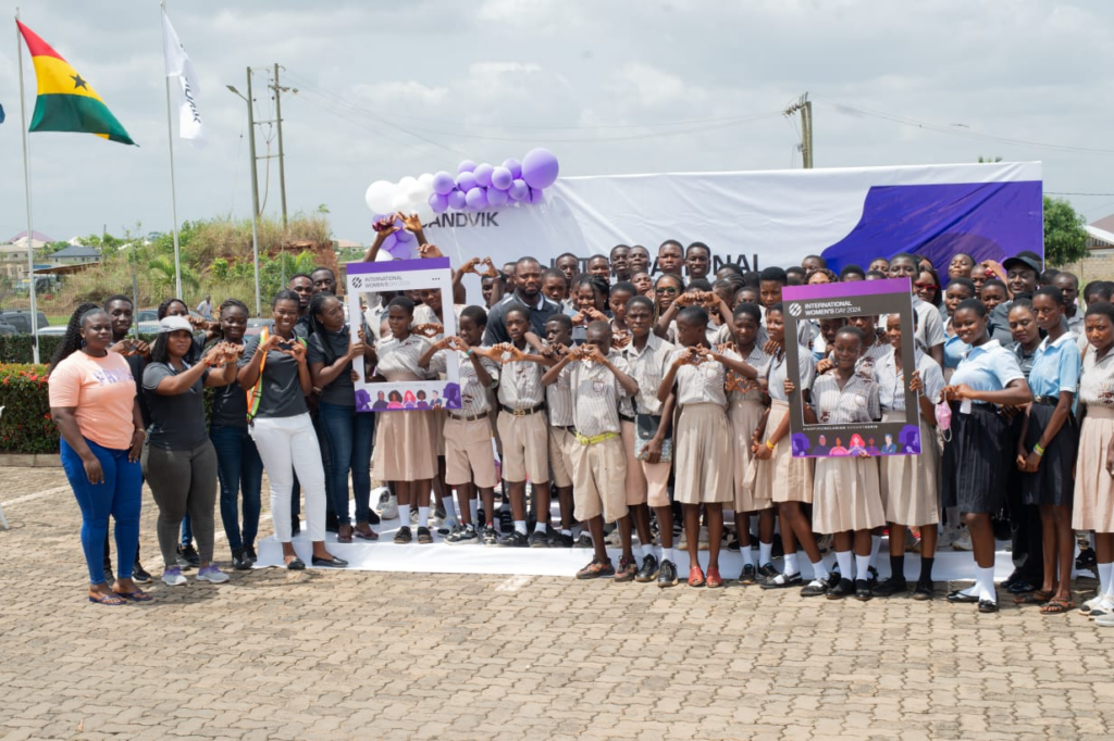 Sandvik lights up the paths of young girls at 2024 IWD Celebration