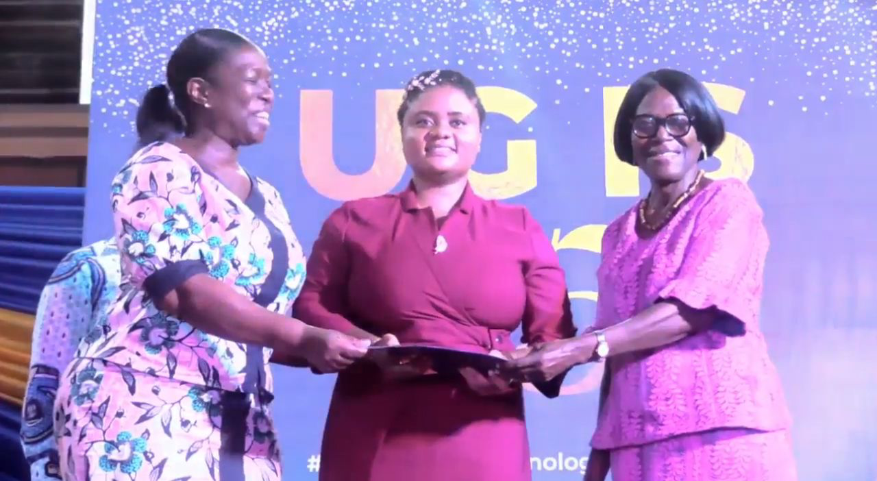 NSMQ star Jochebed Adwoa Sutherland sweeps 12 awards at UG Vice-Chancellor's Ceremony - Vimarsana News