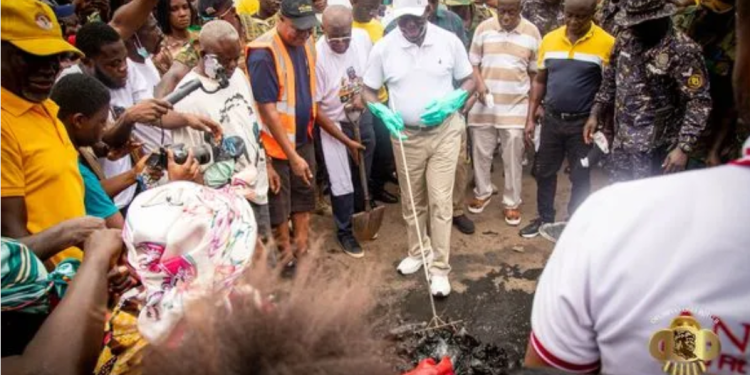 Asantehene spearheads extensive cleanup campaign in Kumasi