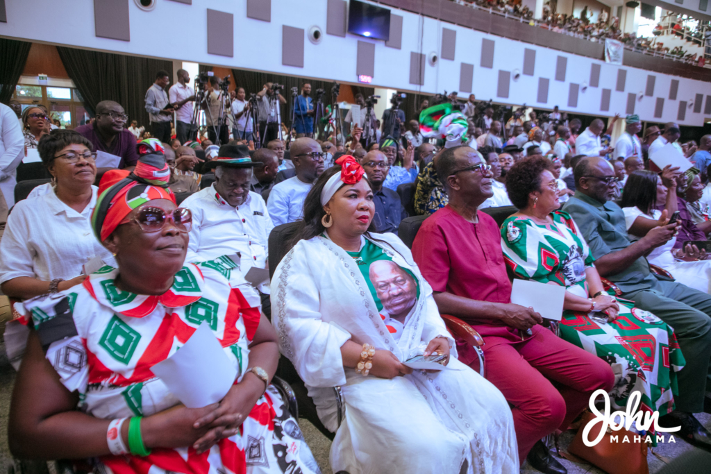 See colourful outdoor of Prof Naana Opoku-Agyemang as NDC's running mate