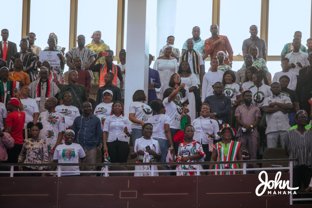 See colourful outdoor of Prof Naana Opoku-Agyemang as NDC's running mate