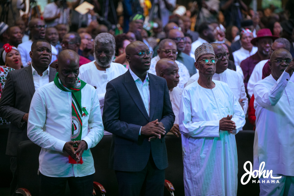 See colourful outdoor of Prof Naana Opoku-Agyemang as NDC's running mate