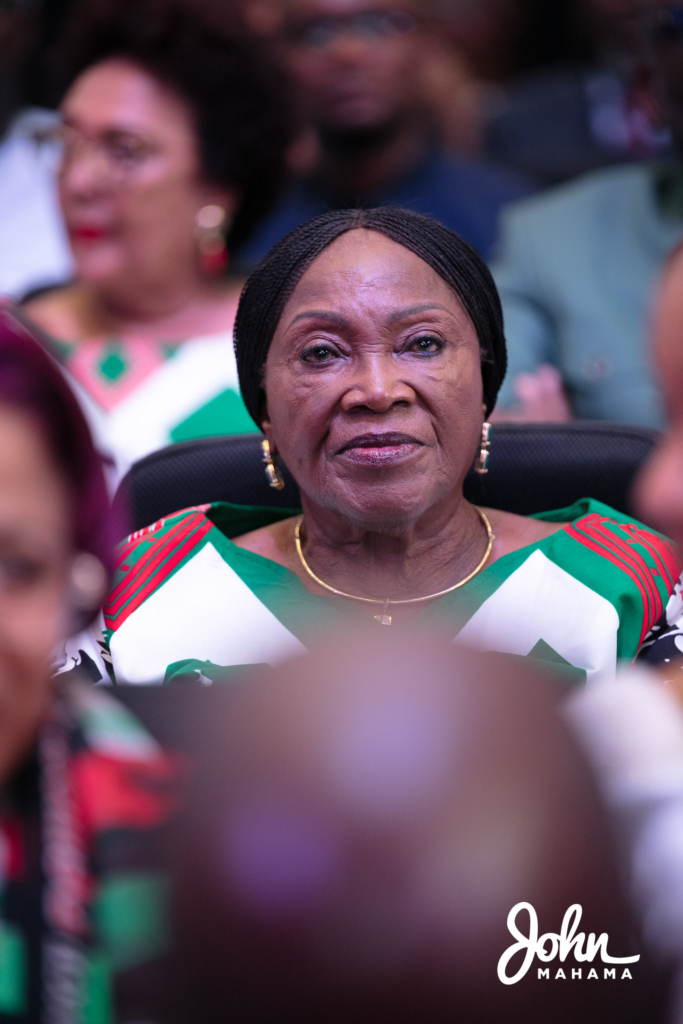 See colourful outdoor of Prof Naana Opoku-Agyemang as NDC's running mate