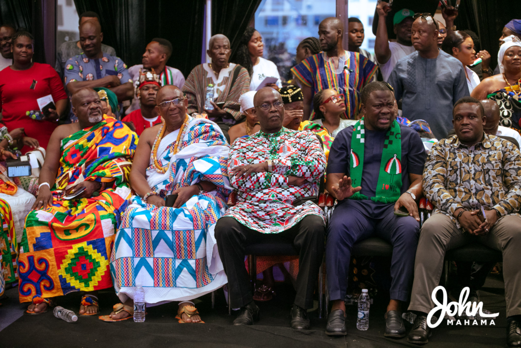 See colourful outdoor of Prof Naana Opoku-Agyemang as NDC's running mate