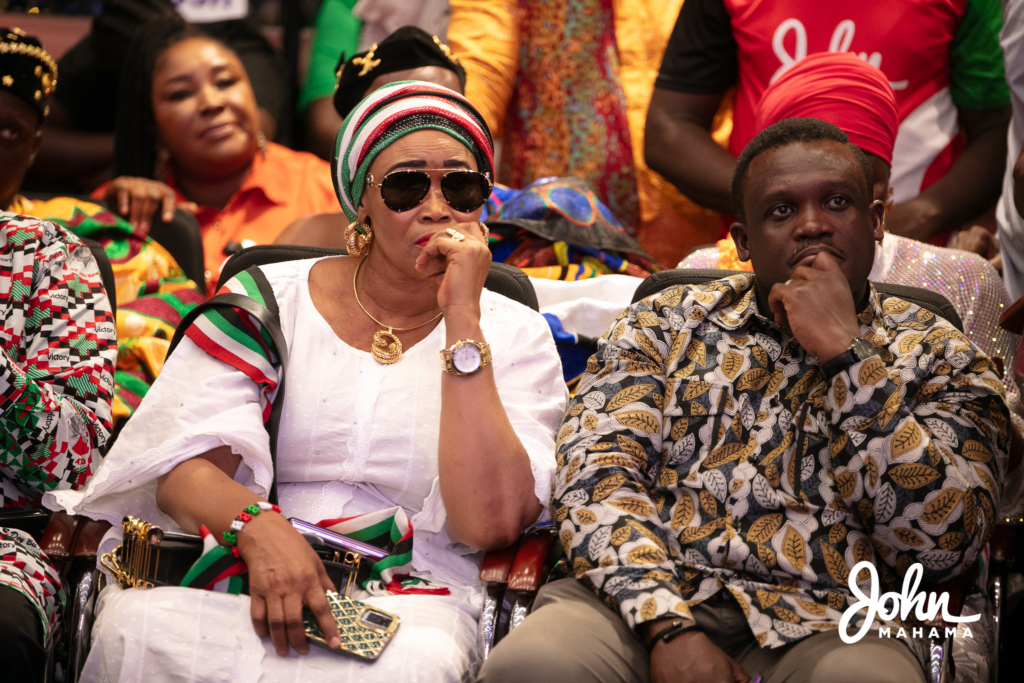 See colourful outdoor of Prof Naana Opoku-Agyemang as NDC's running mate