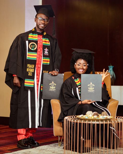 Okyeame Kwame, wife graduate from IPSL with Master's in Alternative Dispute Resolution
