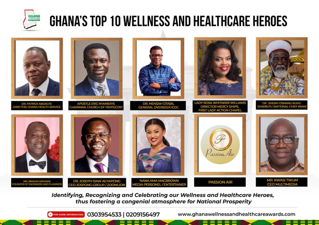 Ghana's Top 10 wellness and healthcare heroes - Vimarsana News