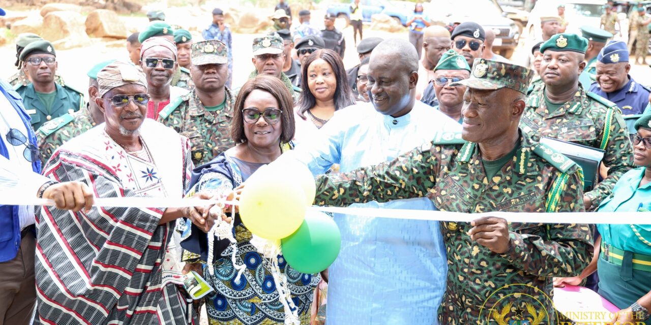 Ghana strengthens border security with newly renovated Namoo border ...
