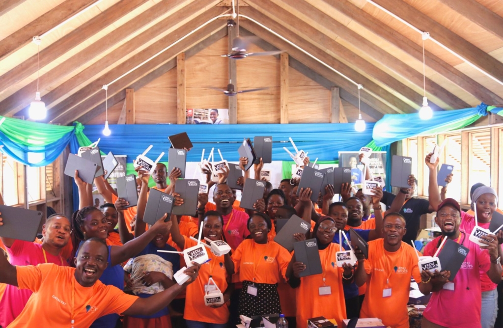 EduSpots distributes over 100 tablets and laptops to 30 community-led education spaces