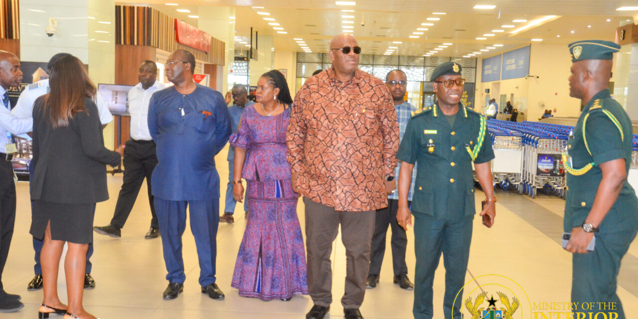 Interior Minister visits KIA; urges officials to maintain professionalism - Vimarsana News