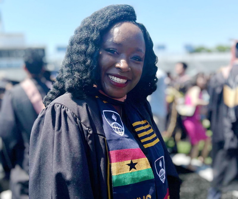 Irene Quarshie Young Ghanaian doctor graduates with dual master's degrees from Johns Hopkins
