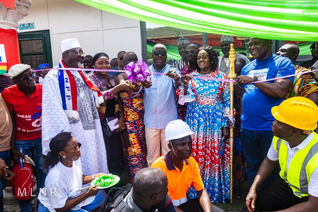 Lands Minister commissions Himan Ankorah Community Mining Scheme; 8000 direct and indirect jobs to be created - Vimarsana News